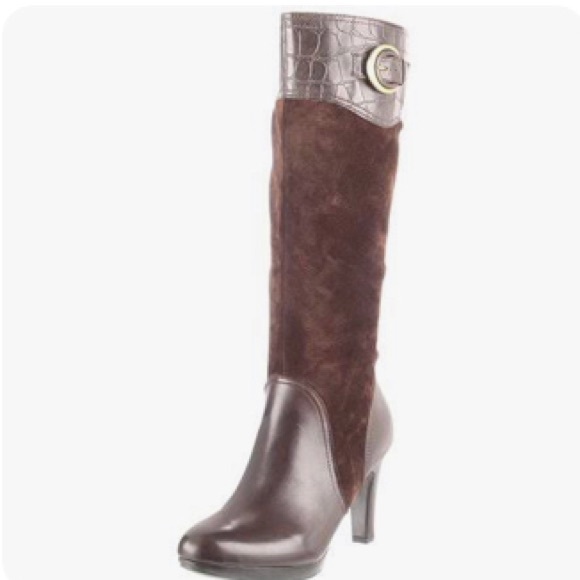 NATURALIZER N5 Comfort Leather Knee High Boots, 5